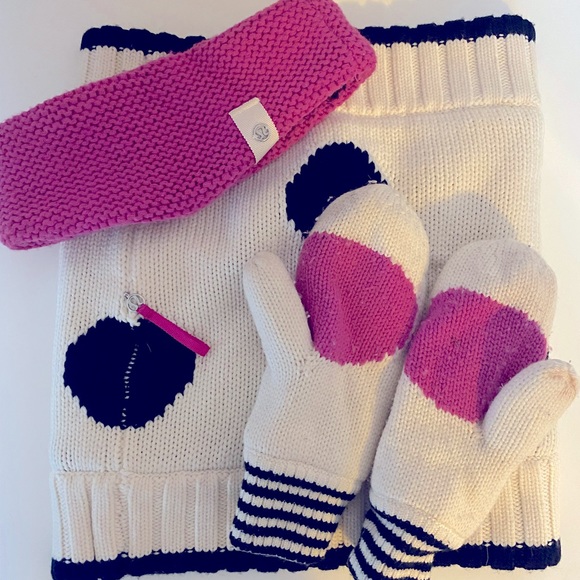 Lululemon Keepin' It Real Cozy Neck Warmer, Ear Warmer, Mittens - Picture 1 of 2